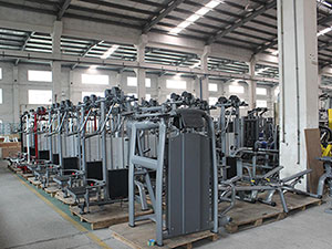 糖心LOGO免费健身器材生產車間展示